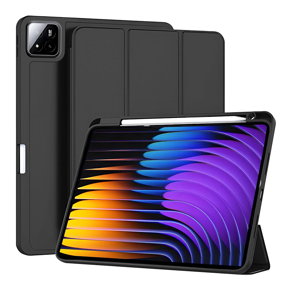 Калъф за Xiaomi Pad 7/7 Pro - Techsuit Flex Trifold - Черен