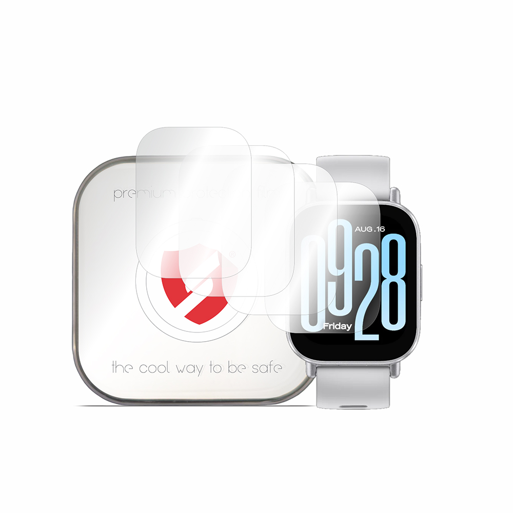 [4x Pack] Xiaomi Redmi Watch 5 Active - Smart Protection Classic - Прозрачен