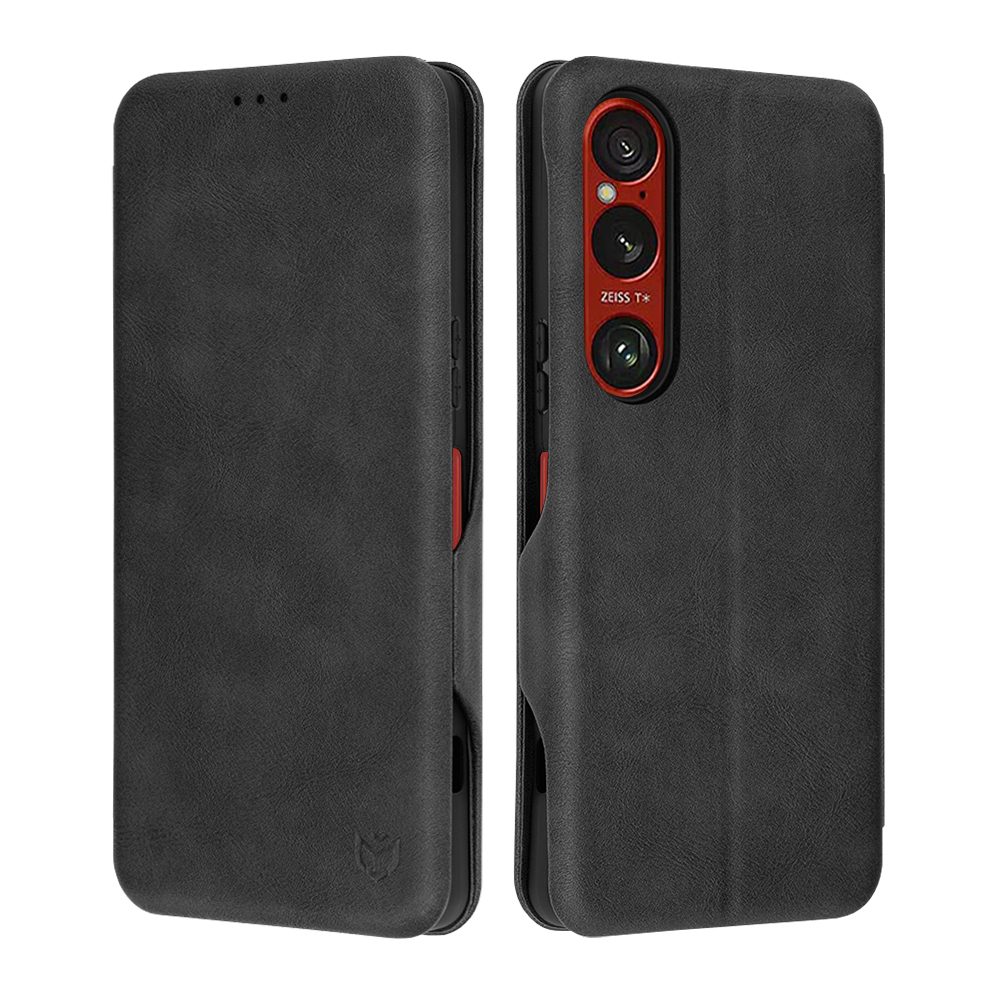 Калъф за Sony Xperia 1 VI - Techsuit Safe Wallet Plus - Черен