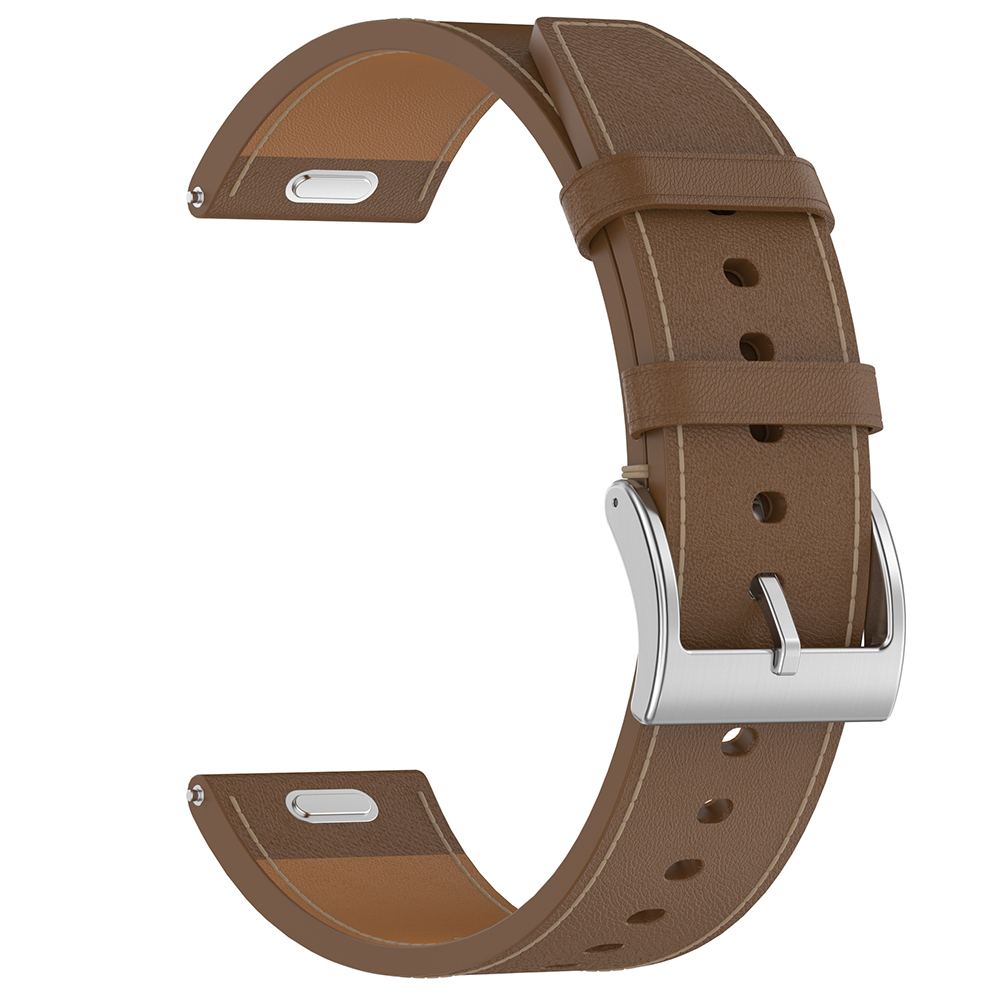 Каишка за Samsung Galaxy Watch4/5/Active 2, Huawei Watch GT 3 (42mm)/GT 3 Pro (43mm) - Techsuit Watchband 20mm (W073) - Кафяв