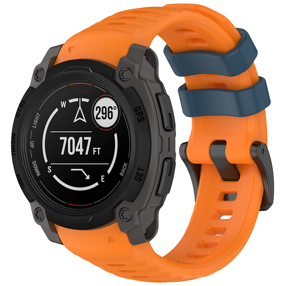 Каишка за Garmin Instinct E 40mm - Techsuit Watchband (W076) - Оранжев