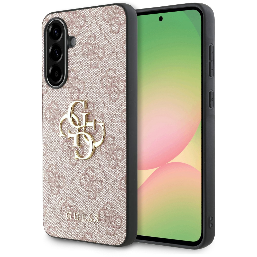 Калъф за Samsung Galaxy A56 5G - Guess Hardcase 4G Big Logo (GUHCSA564GMGPI) - Розов