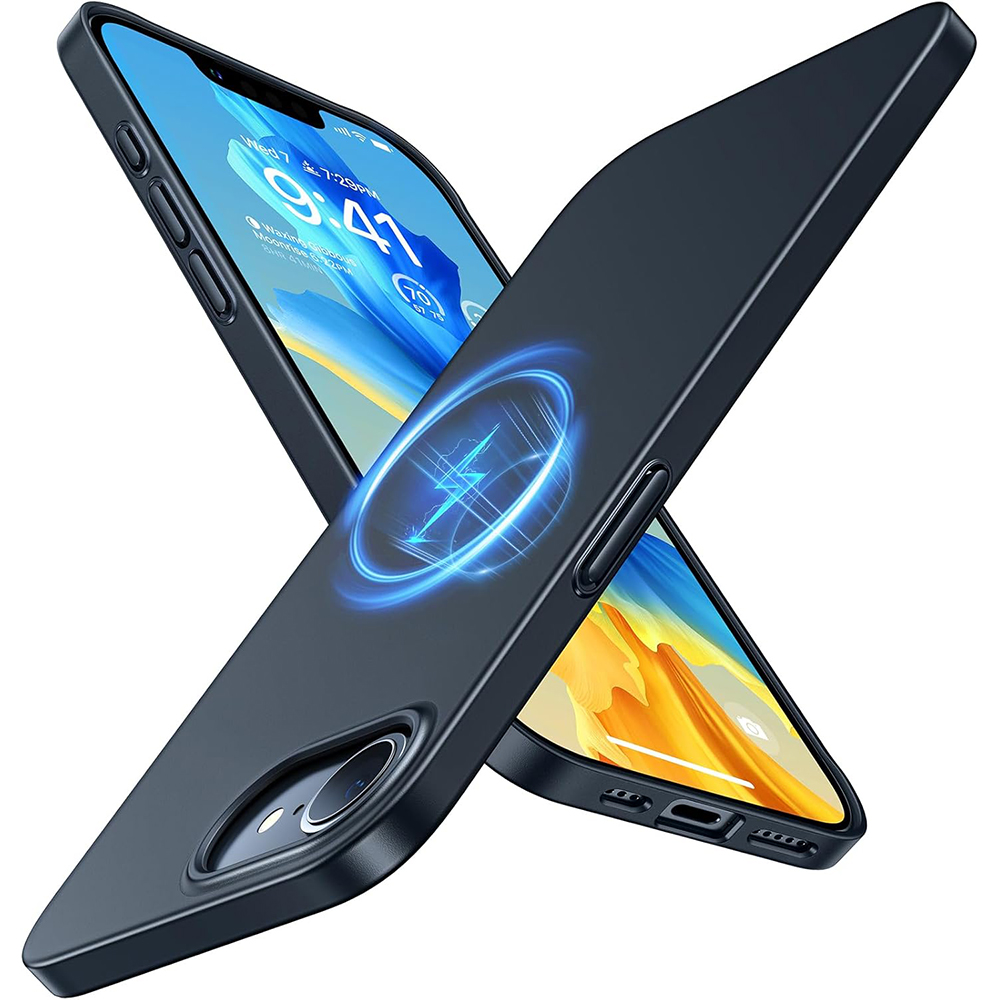 Калъф за iPhone 16e / iPhone 17e - Torras OriginFit-Mag Series - Черен