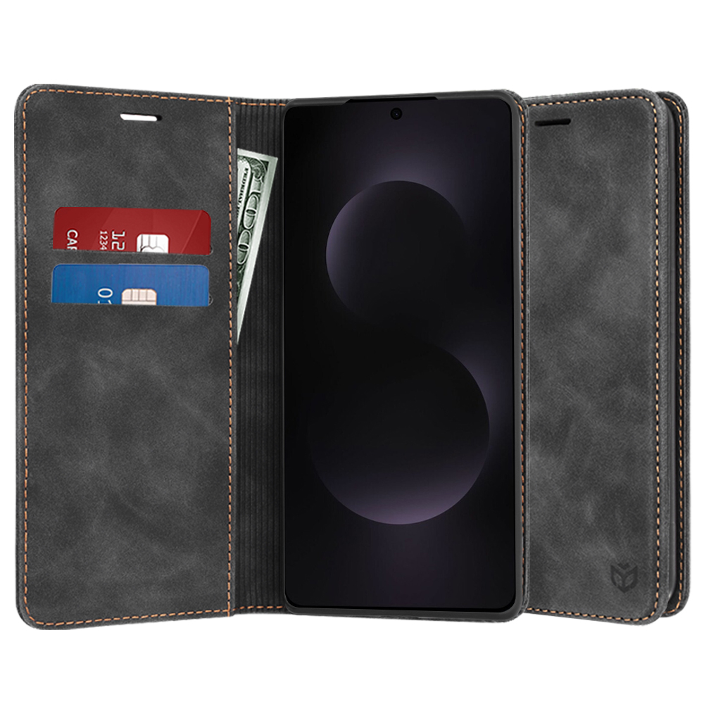 Калъф за Samsung Galaxy S25 Edge - Techsuit Confy Cover - Черен