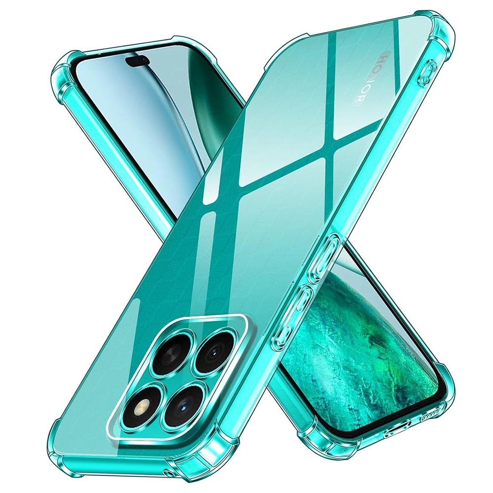 Калъф за Honor X8c - Techsuit Shockproof Прозрачен Silicone - Прозрачен