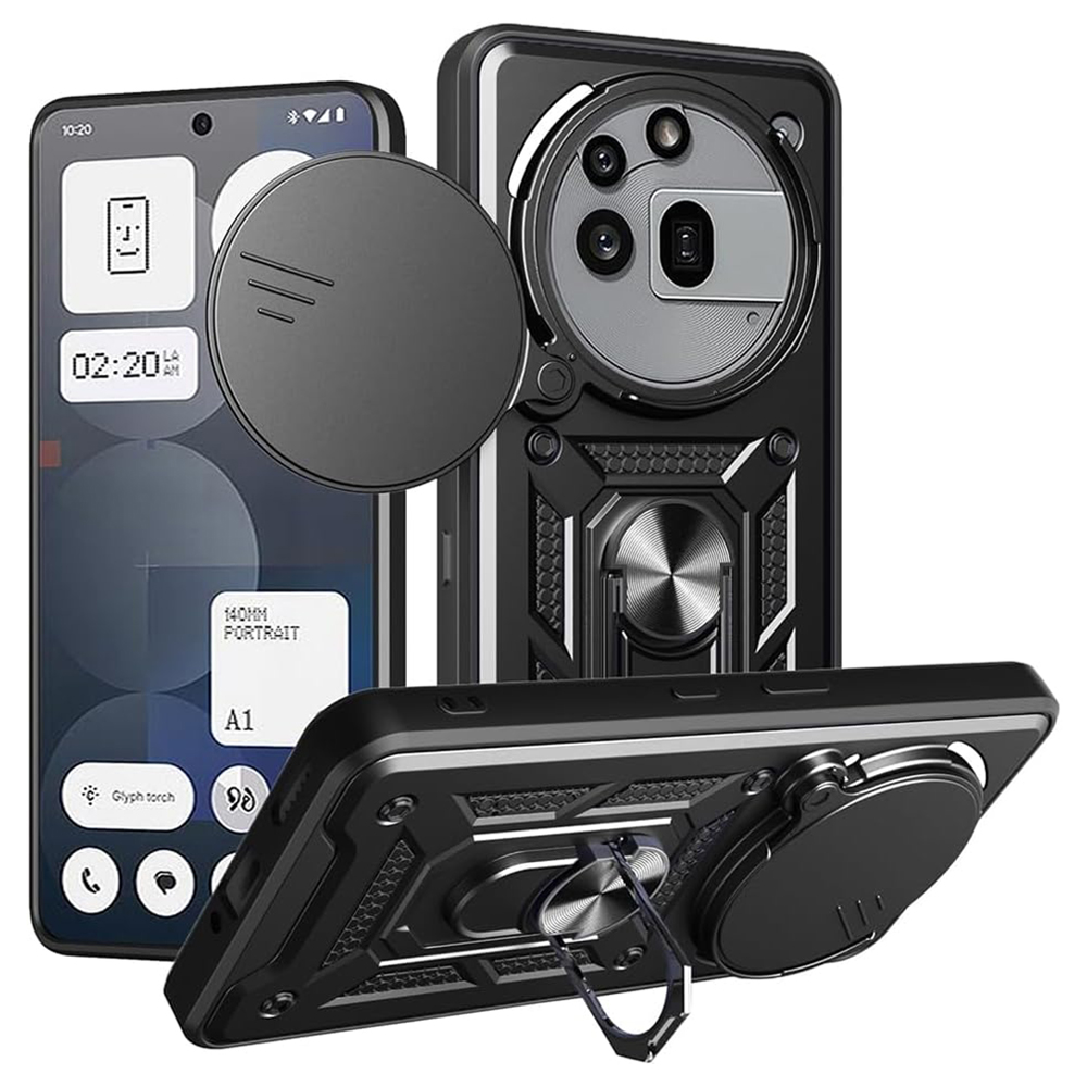 Калъф за телефон Nothing (3a) Pro - Techsuit CamShield Series - Черен