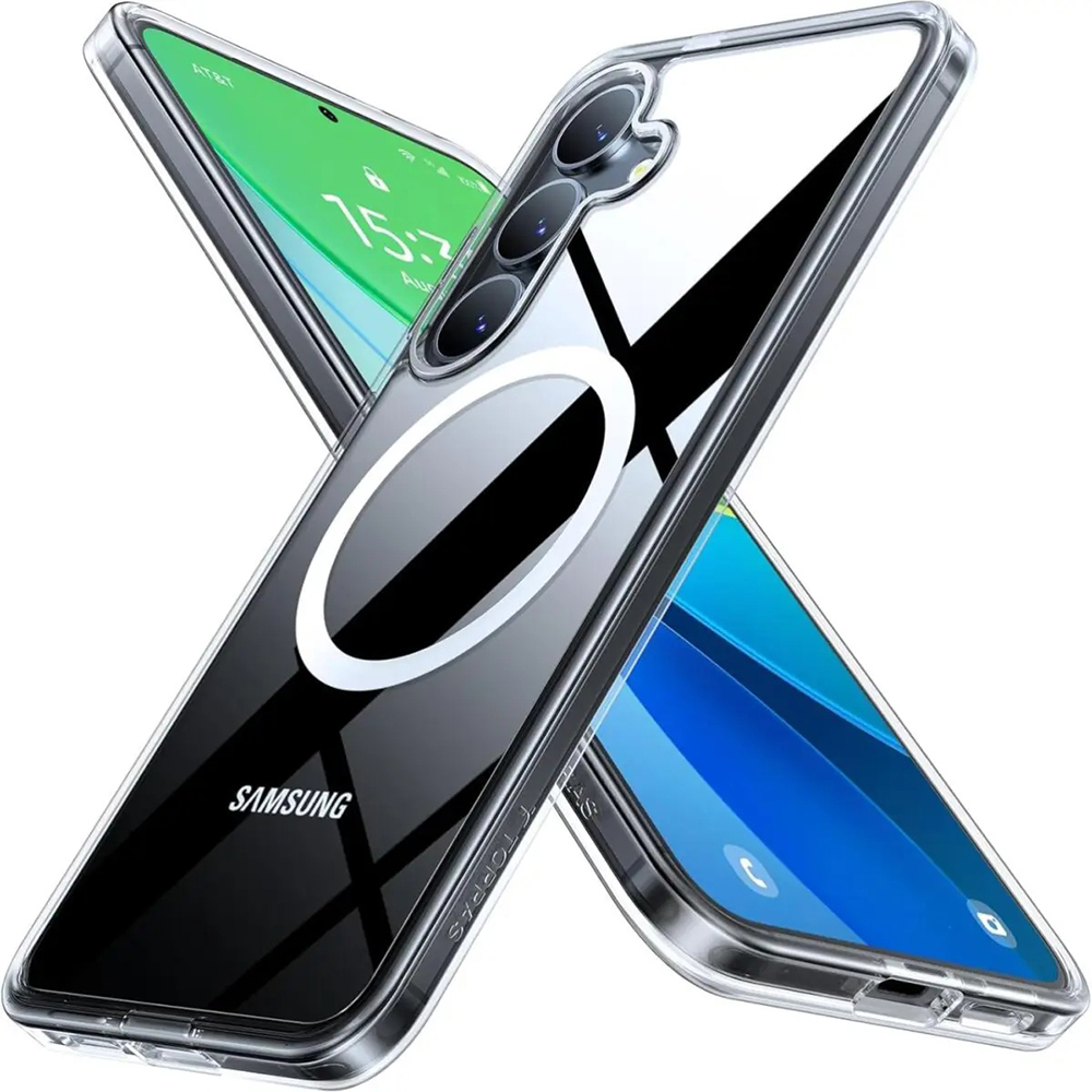 Калъф за Samsung Galaxy S25 - Torras Guardian Magnetic Series - Прозрачен