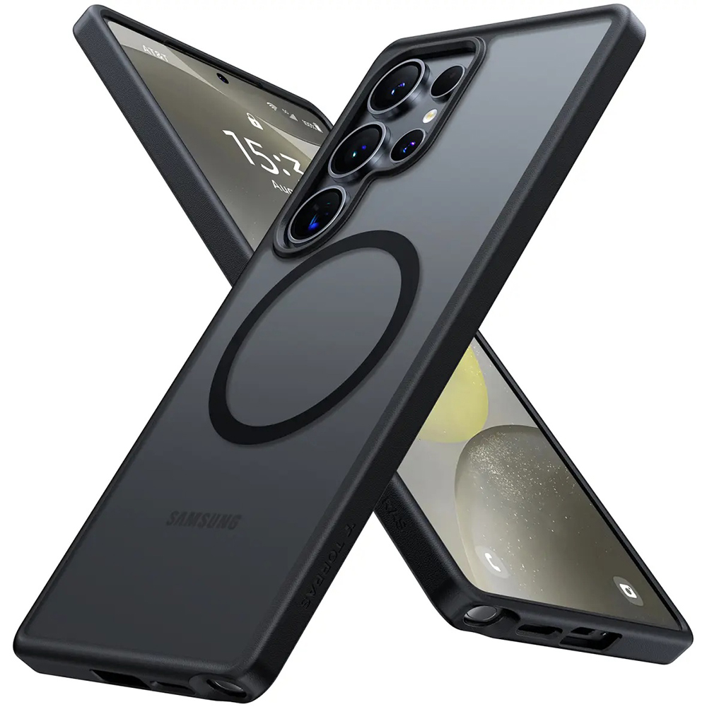 Калъф за Samsung Galaxy S25 Ultra - Torras Guardian Magnetic Series - Черен