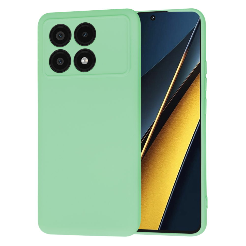 Калъф за Xiaomi Poco X6 Pro - Techsuit SoftFlex - Mint Зелен