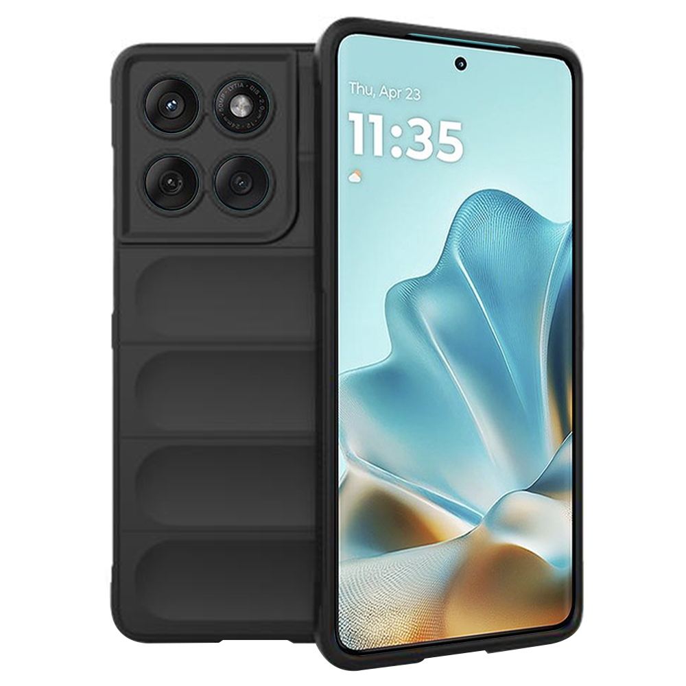 Калъф за Motorola Edge 60 / Edge 60 Fusion - Techsuit Magic Shield - Черен