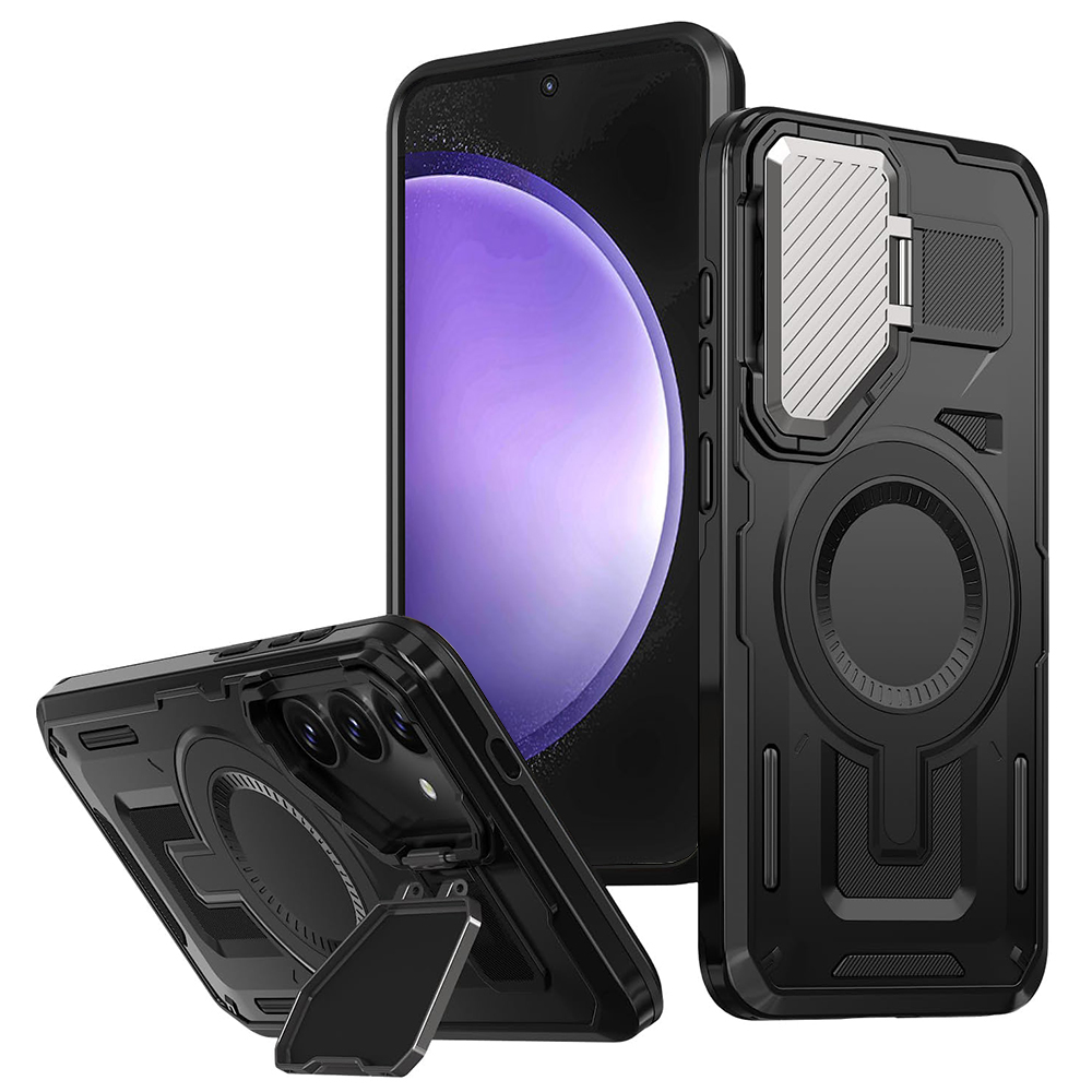 Калъф за Samsung Galaxy S23 FE - Techsuit CamVault CamVault MagSafe - Черен