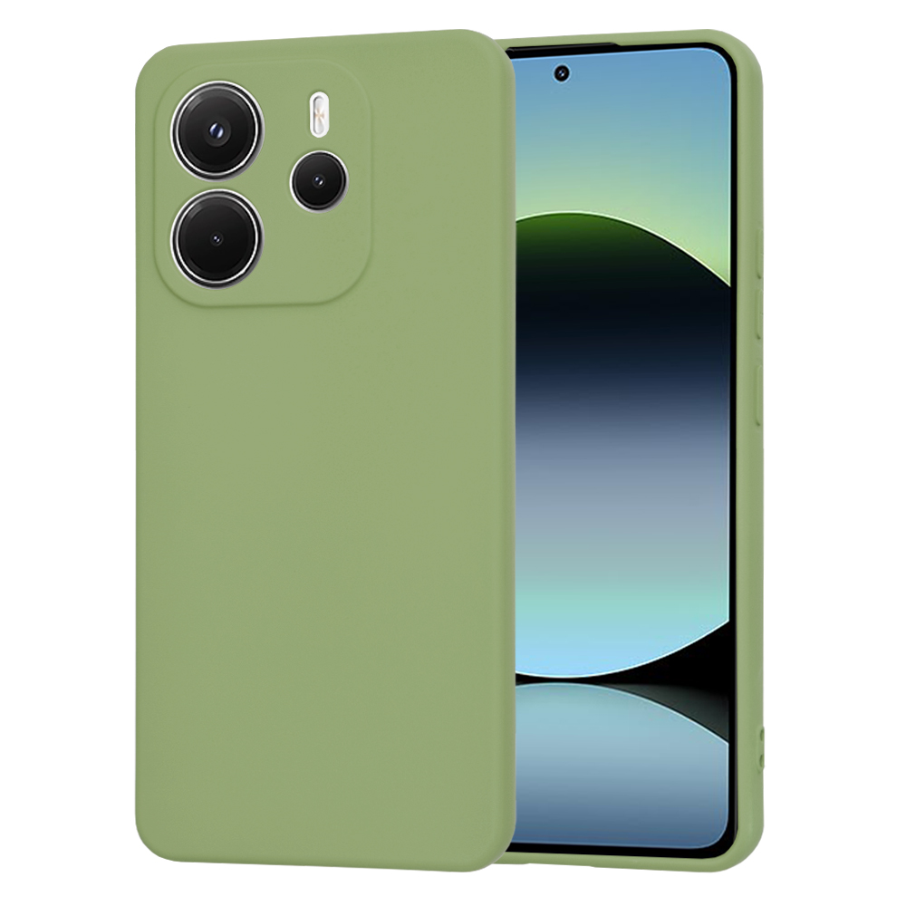 Калъф за Xiaomi Redmi Note 14 4G (стандартен) - Techsuit SoftFlex - Matcha