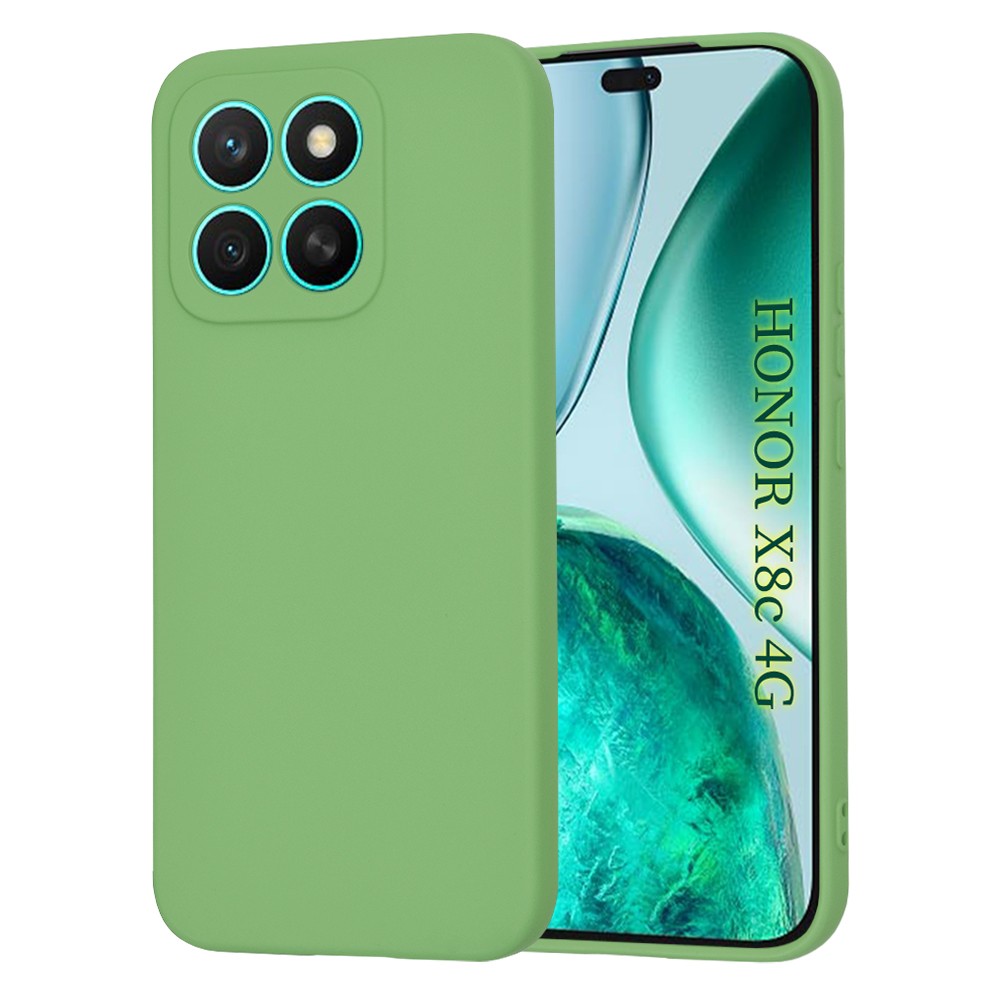 Калъф за Honor X8c - Techsuit SoftFlex - Mint Зелен