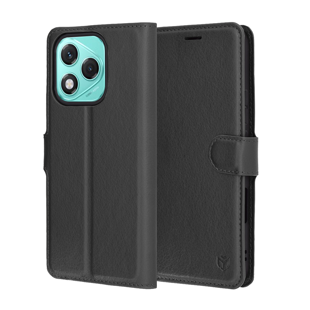 Калъф за Honor 400 Lite - Techsuit Leather Folio - Черен