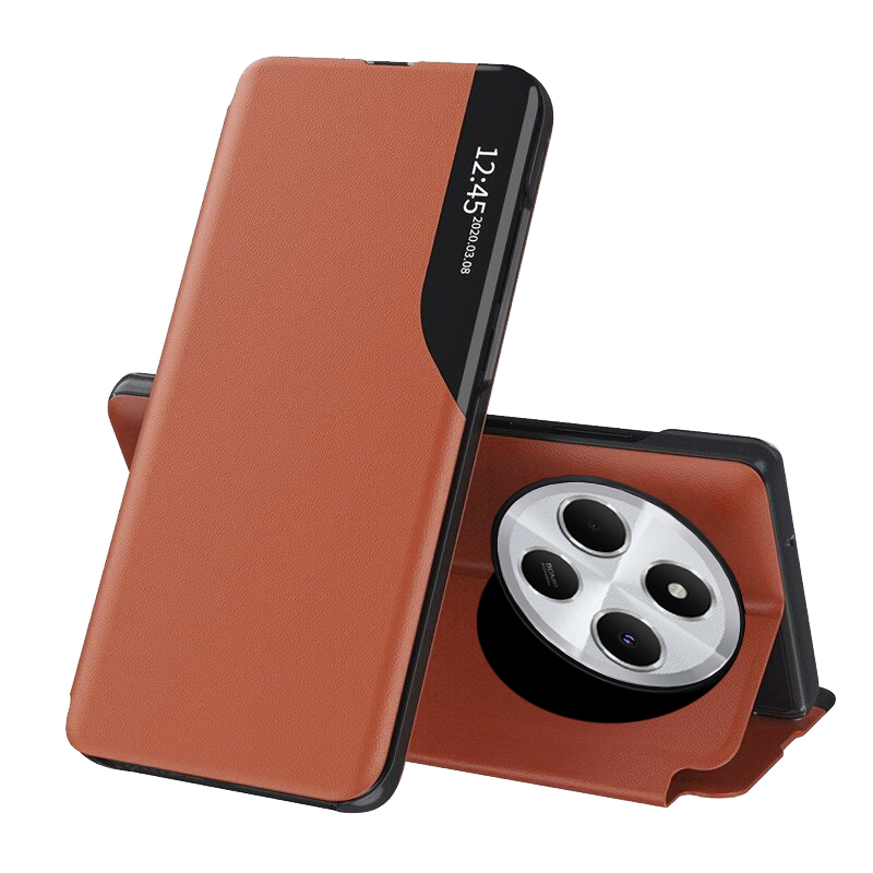 Калъф за Xiaomi Redmi 14C / Poco C75 - Techsuit eFold Series - Оранжев