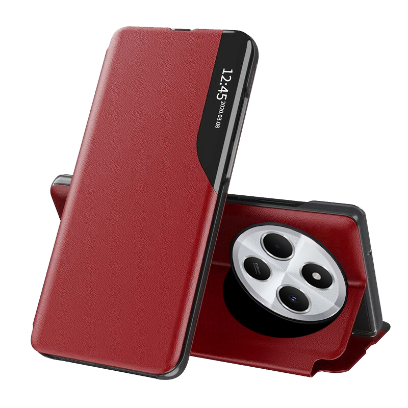 Калъф за Xiaomi Redmi 14C / Poco C75 - Techsuit eFold Series - Червен