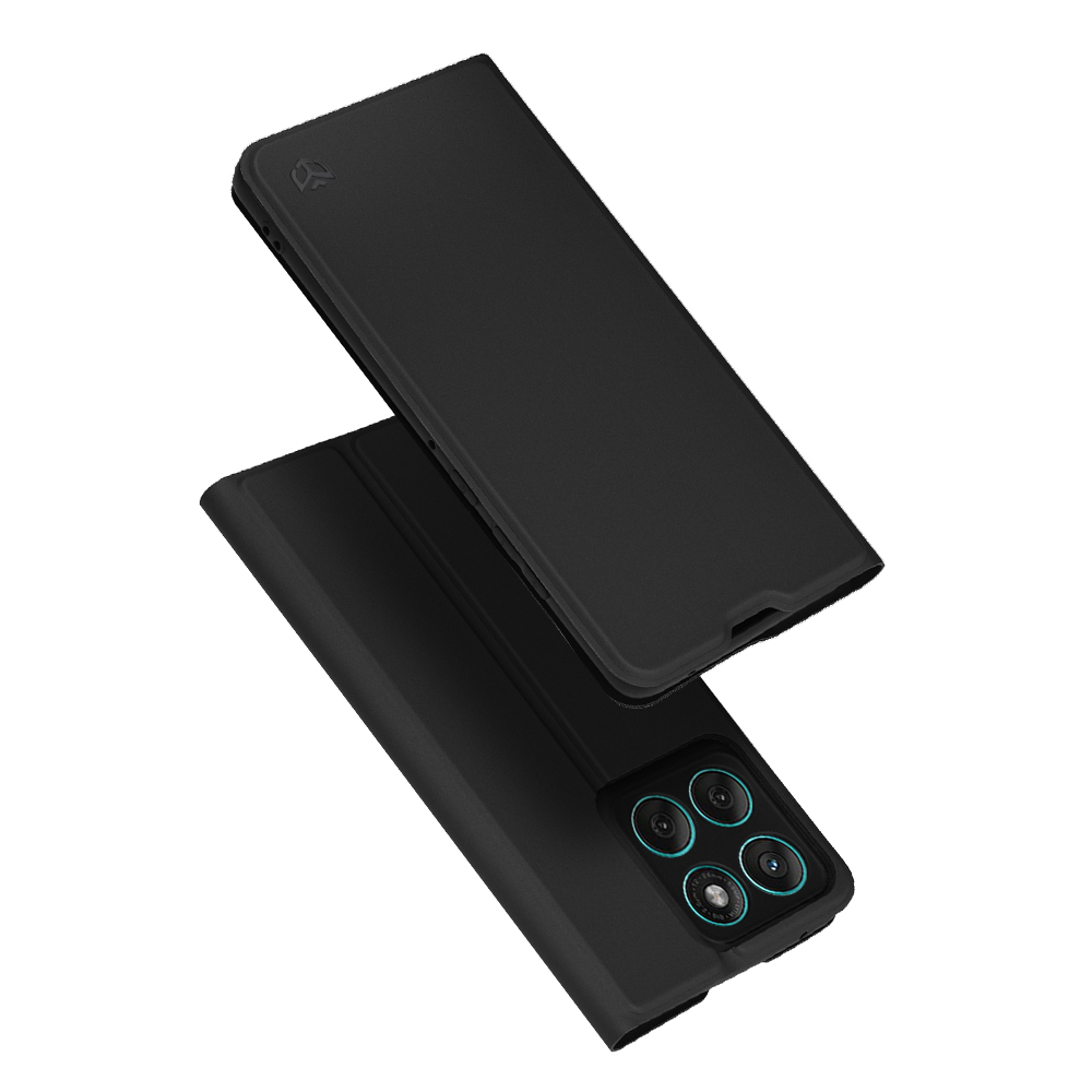 Калъф за Motorola Edge 60 / Edge 60 Fusion - Techsuit Magskin Book - Черен