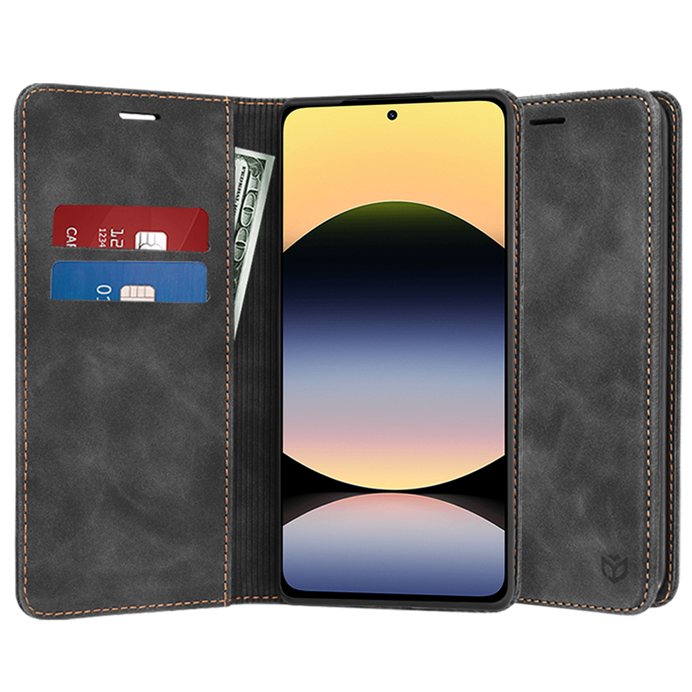 Калъф за Xiaomi Redmi Note 14 4G (Регионален) - Techsuit Confy Cover - Черен