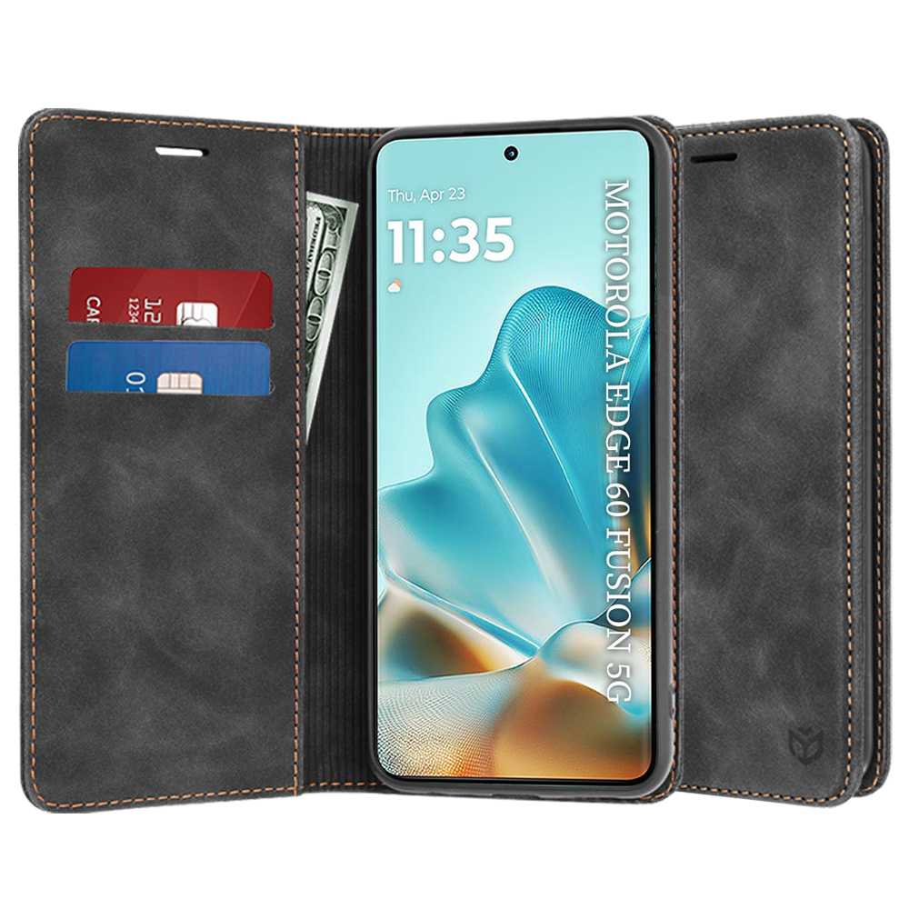 Калъф за Motorola Edge 60 / Edge 60 Fusion - Techsuit Confy Cover - Черен