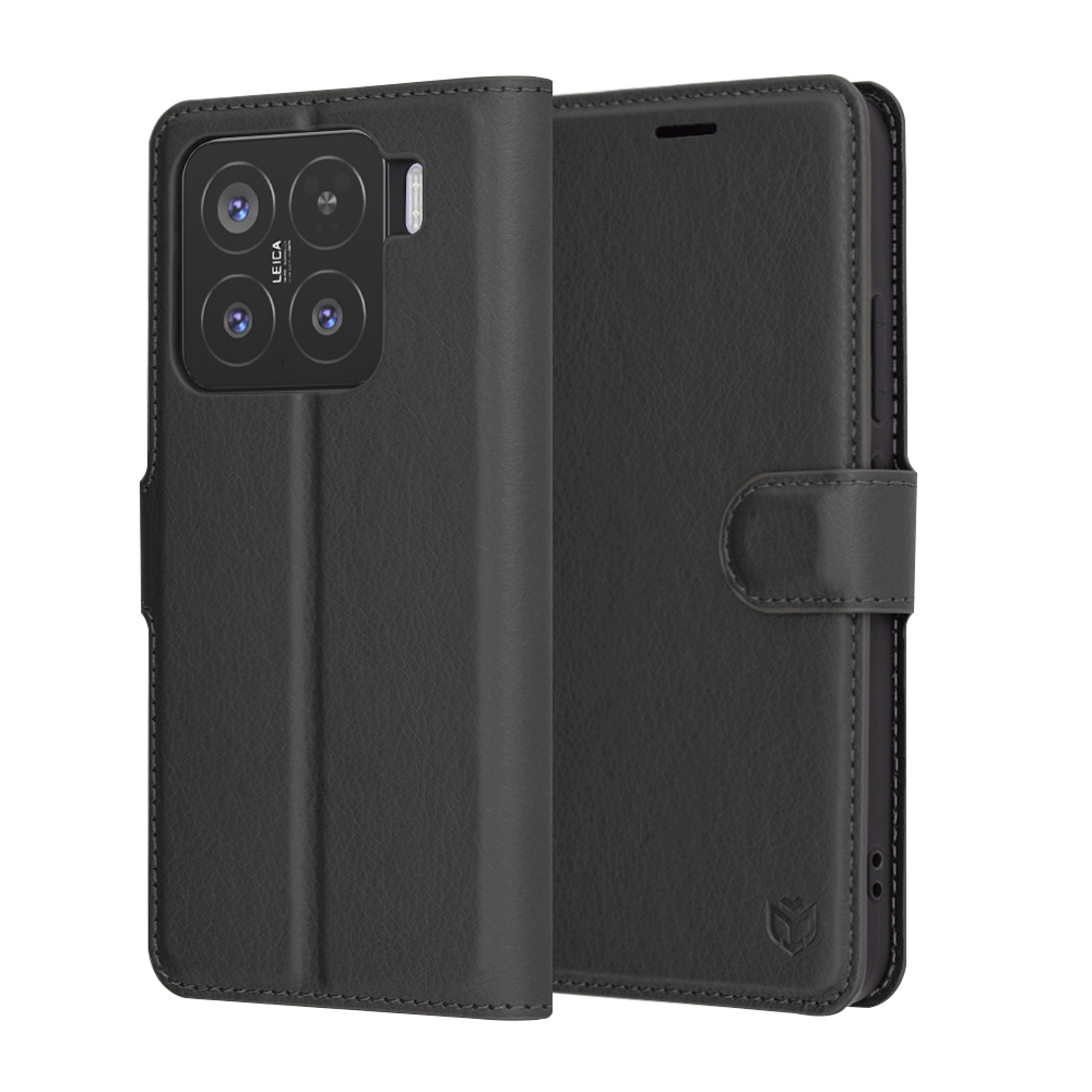 Калъф за Xiaomi 15 - Techsuit Leather Folio - Черен