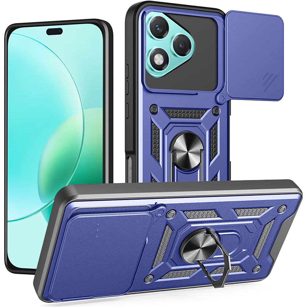 Калъф за Honor 400 Lite - Techsuit CamShield Series - Син