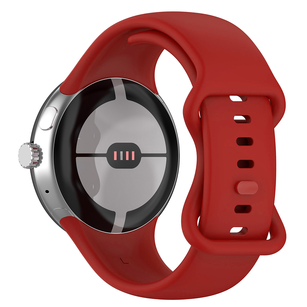 Каишка за Google Pixel Watch / Watch 2 / Watch 3 / Watch 4 41 mm - Techsuit Watchband (W031) - Червен