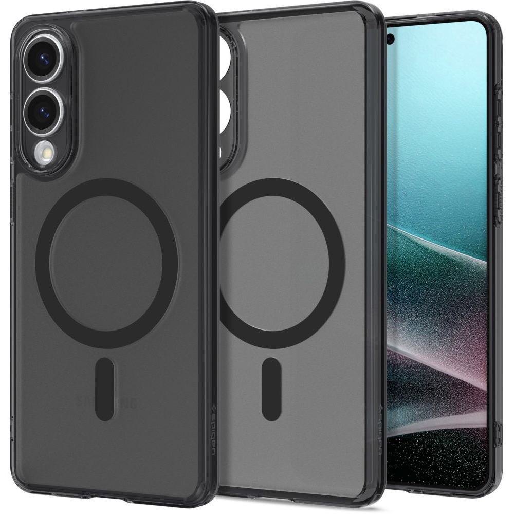 Калъф за Samsung Galaxy S25 Edge - Spigen Ultra Hybrid MagSafe (ACS09419) - Frost Черен