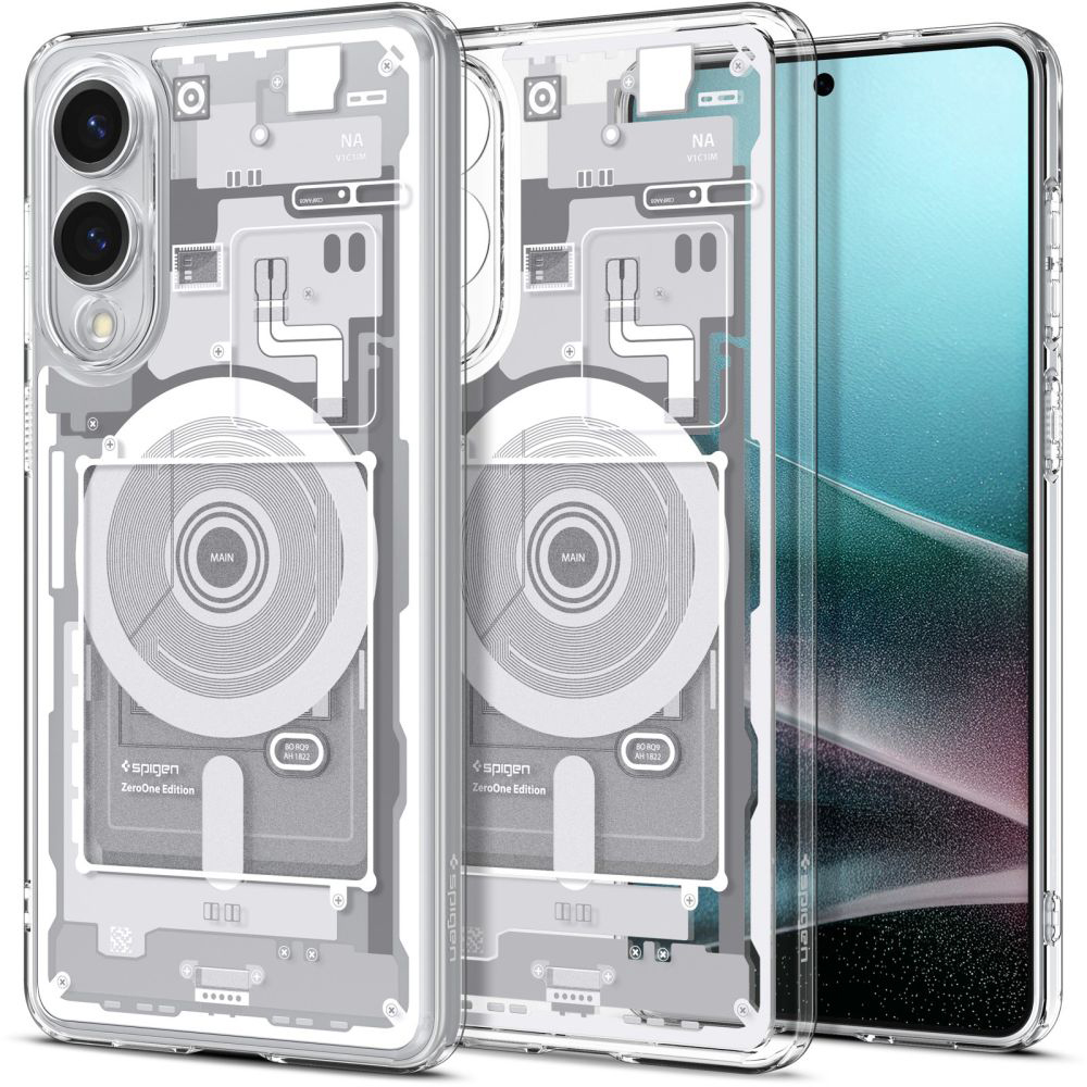 Калъф за Samsung Galaxy S25 Edge - Spigen Ultra Hybrid Zero One MagSafe (ACS09417) - Бял