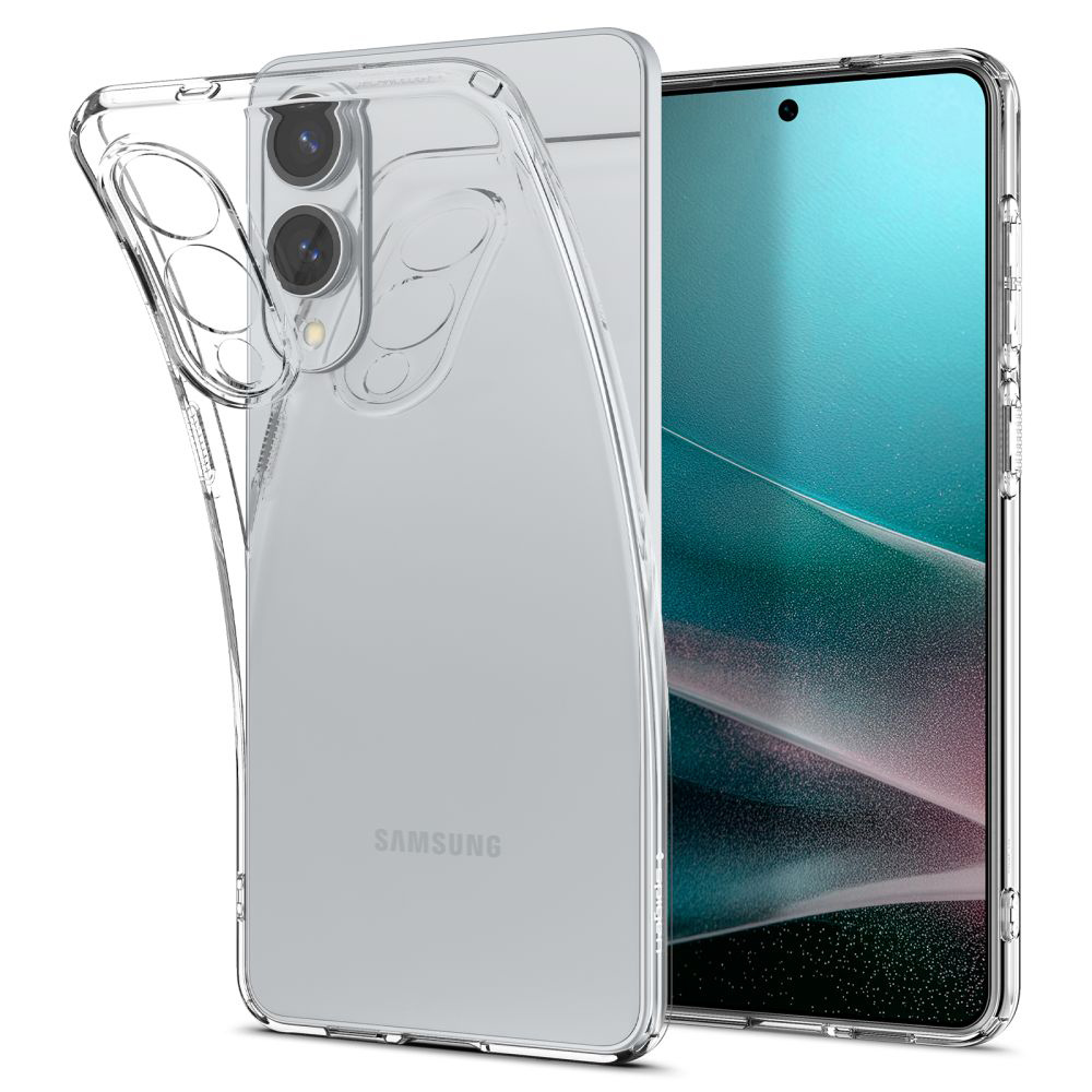 Калъф за Samsung Galaxy S25 Edge - Spigen Liquid Crystal (ACS09425) - Прозрачен