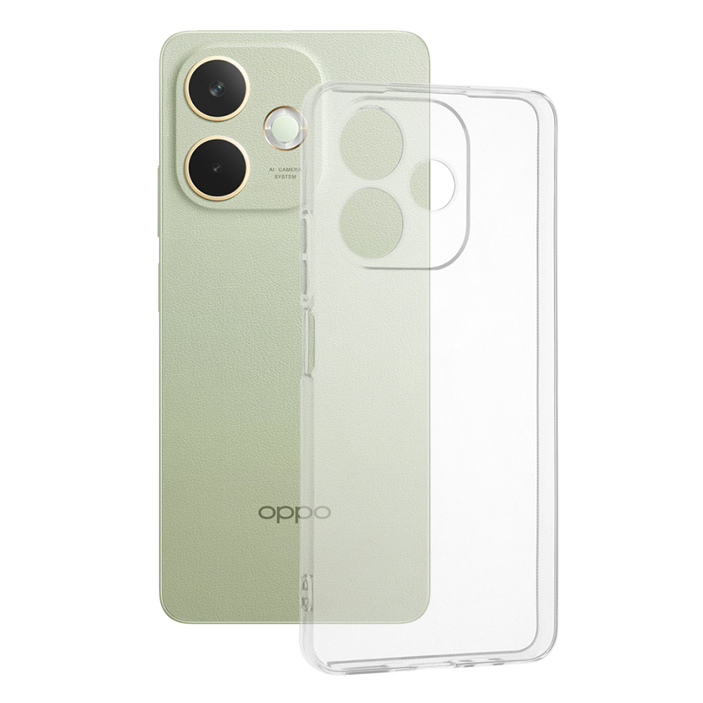 Калъф за Oppo A5 Pro 4G / A5 Pro 5G - Techsuit Прозрачен Silicone - Прозрачен
