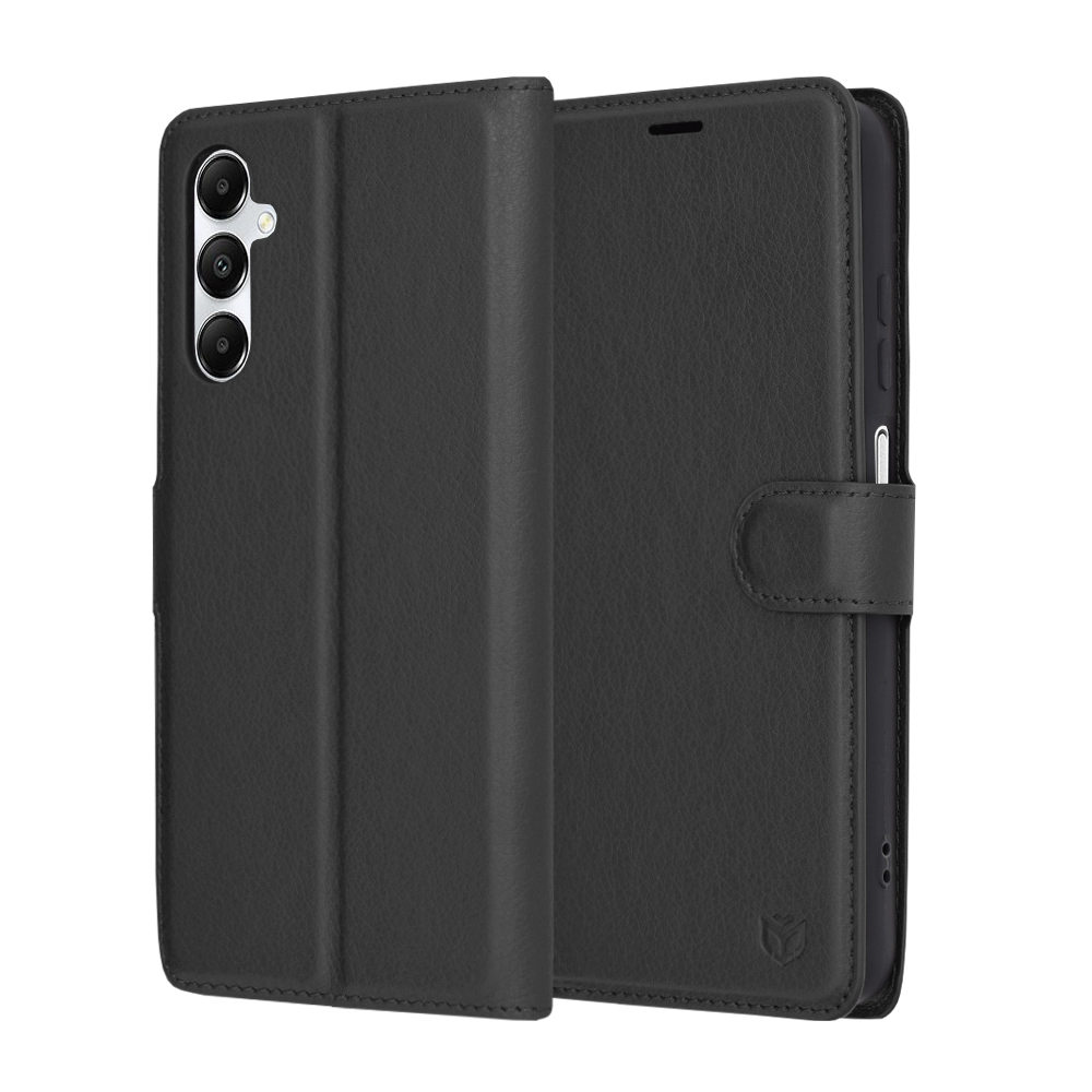 Калъф за Samsung Galaxy A05s - Techsuit Leather Folio - Черен