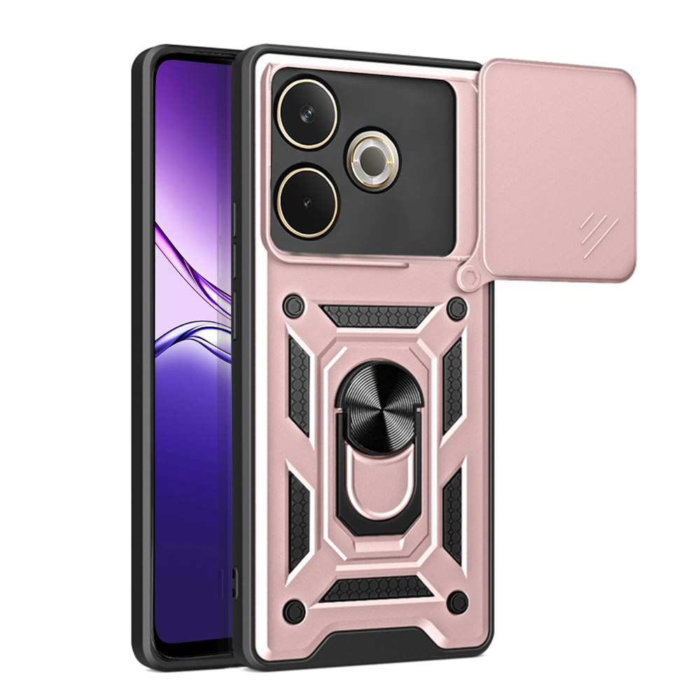 Калъф за Oppo A5 Pro 4G / A5 Pro 5G - Techsuit CamShield Series - Розово злато