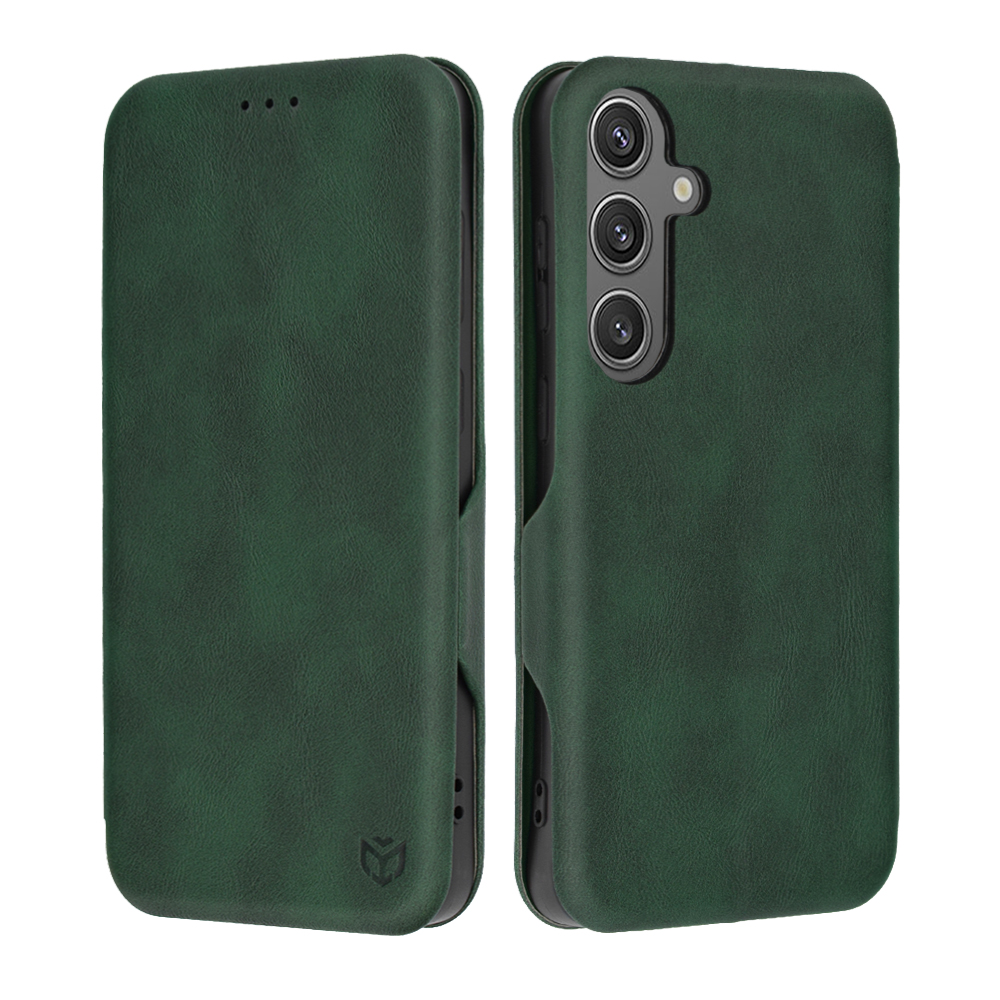 Калъф за Samsung Galaxy S24 - Techsuit Safe Wallet Plus - Зелен
