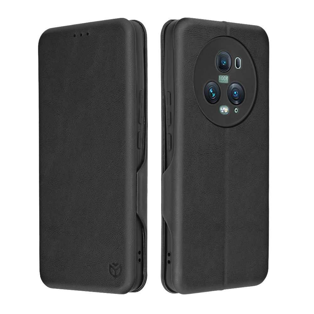 Калъф за Honor Magic5 Pro Techsuit Safe Wallet Plus, черен
