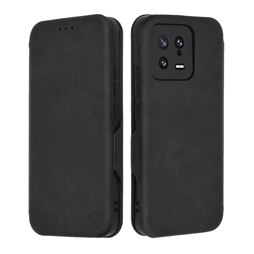Калъф за Xiaomi 13 - Techsuit Safe Wallet Plus - Черен