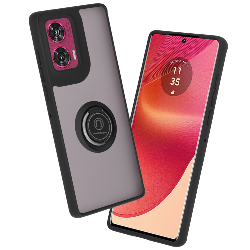 Калъф за Motorola Edge 50 Fusion - Techsuit Glinth - Черен