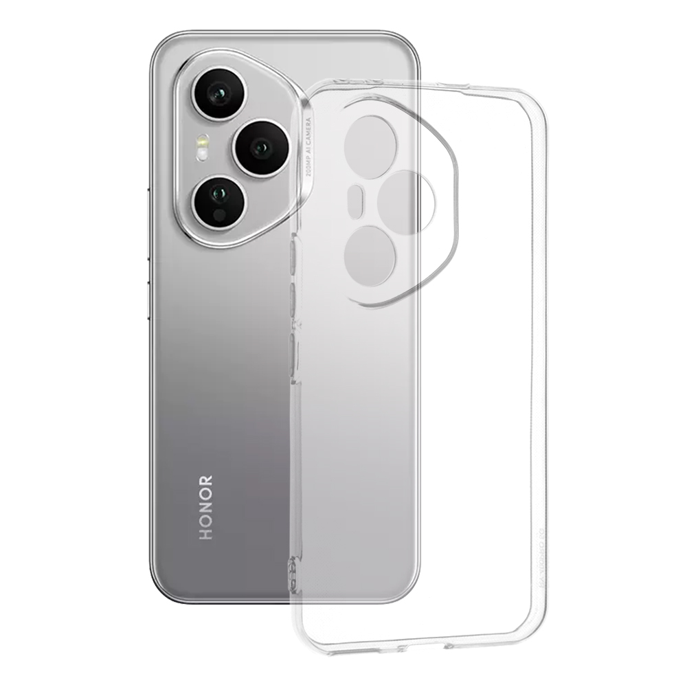 Калъф за Honor 400 Pro - Techsuit Прозрачен Silicone - Прозрачен