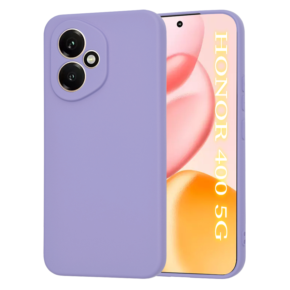 Калъф за Honor 400 - Techsuit SoftFlex - Светло лилав
