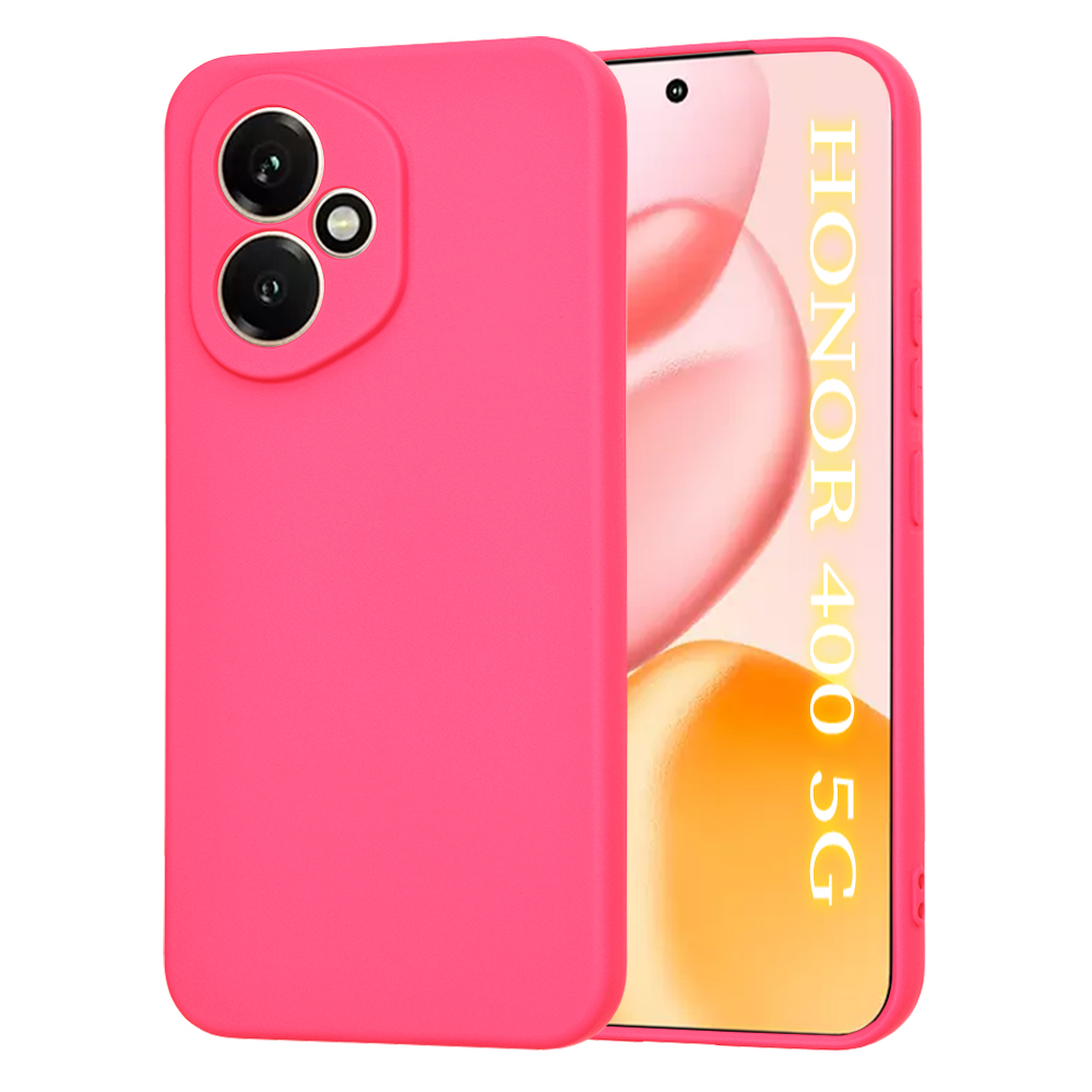 Калъф за Honor 400 - Techsuit SoftFlex - Hot Розов