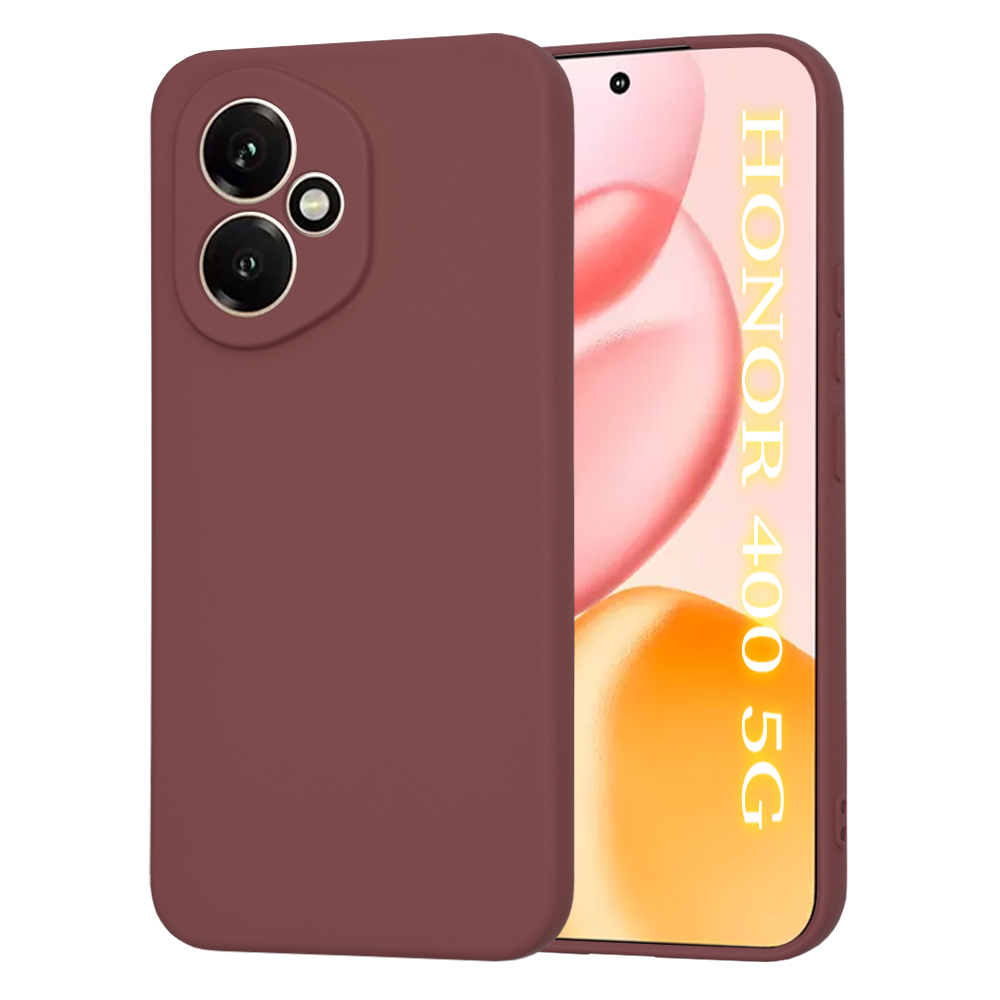 Калъф за Honor 400 - Techsuit SoftFlex - Plum Червен