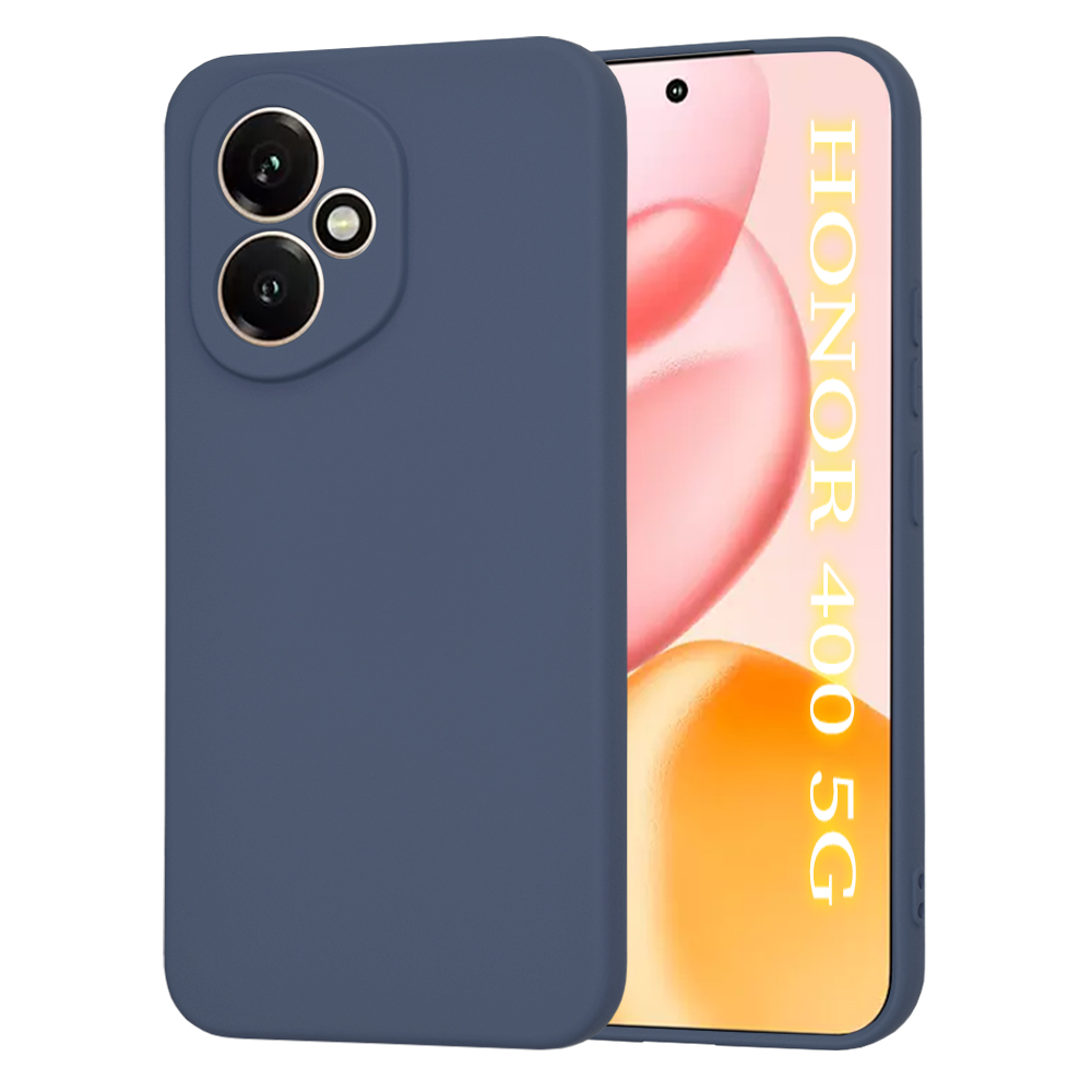 Калъф за Honor 400 - Techsuit SoftFlex - Тъмносин Син