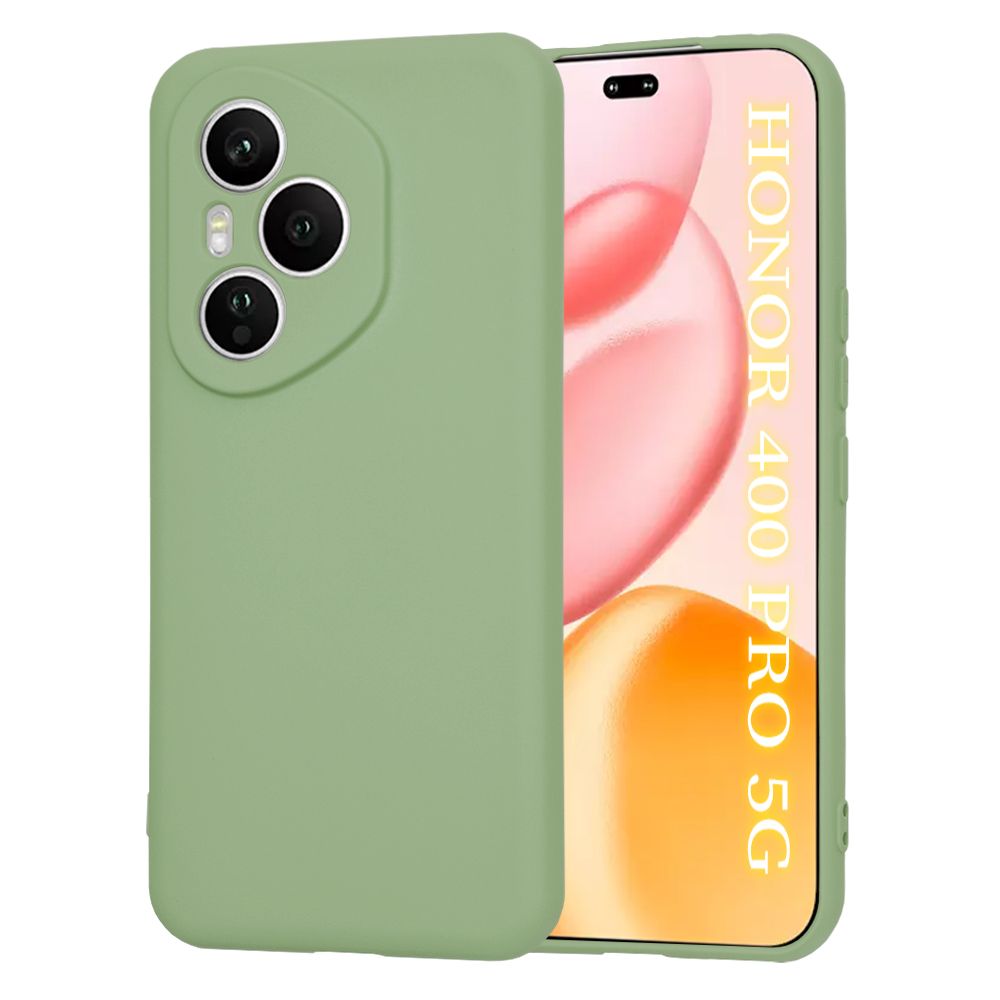 Калъф за Honor 400 Pro - Techsuit SoftFlex - Mint Зелен