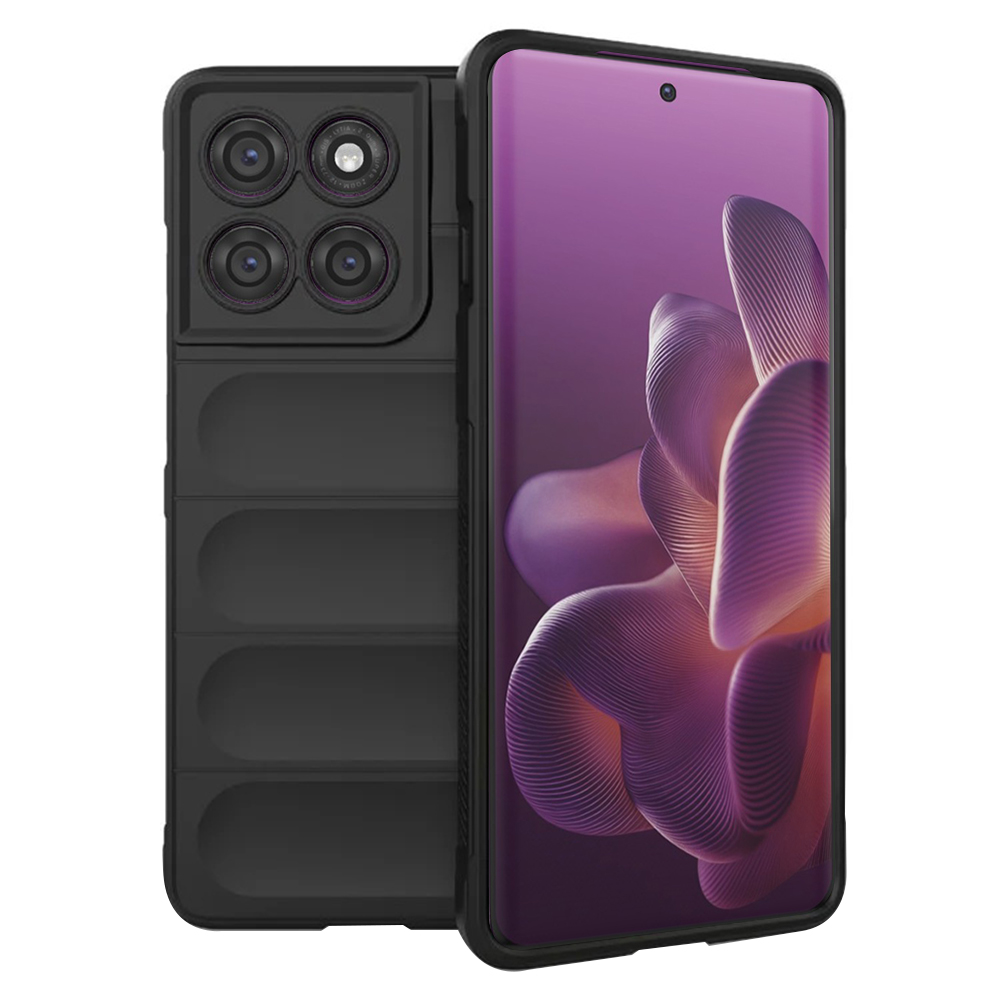 Калъф за Motorola Edge 60 Pro - Techsuit Magic Shield - Черен