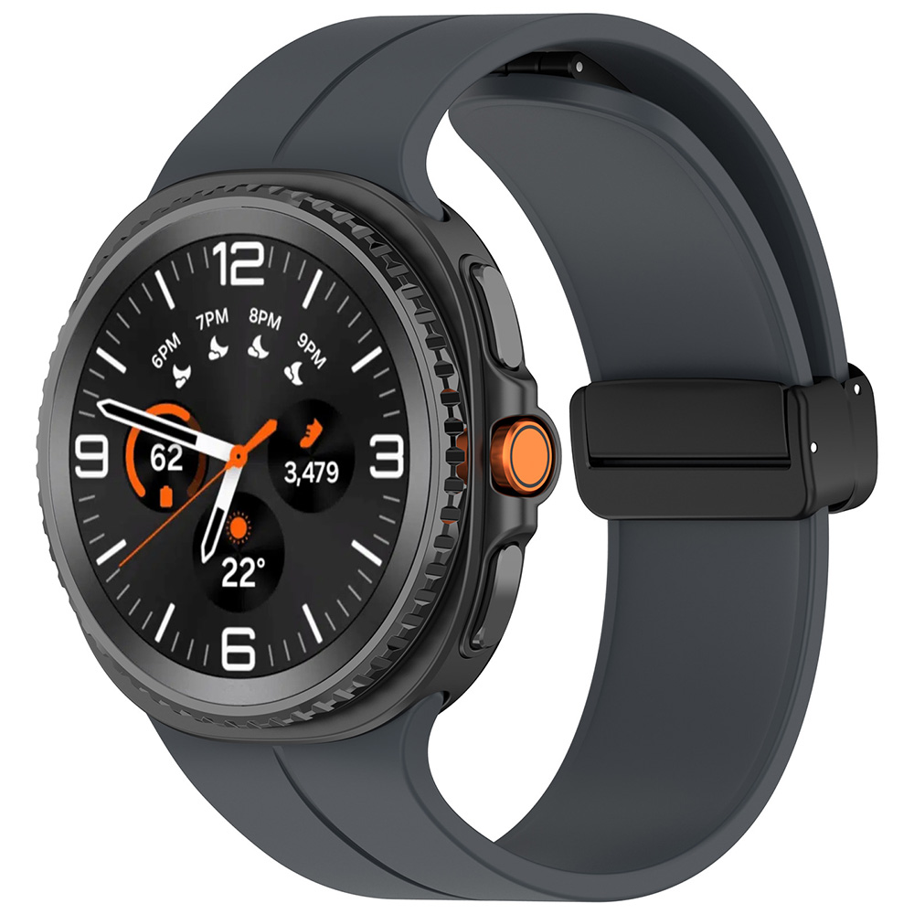 Каишка за Samsung Galaxy Watch8 40mm/Watch8 44mm/Watch8 Classic - Techsuit Watchband (W011) - Сив