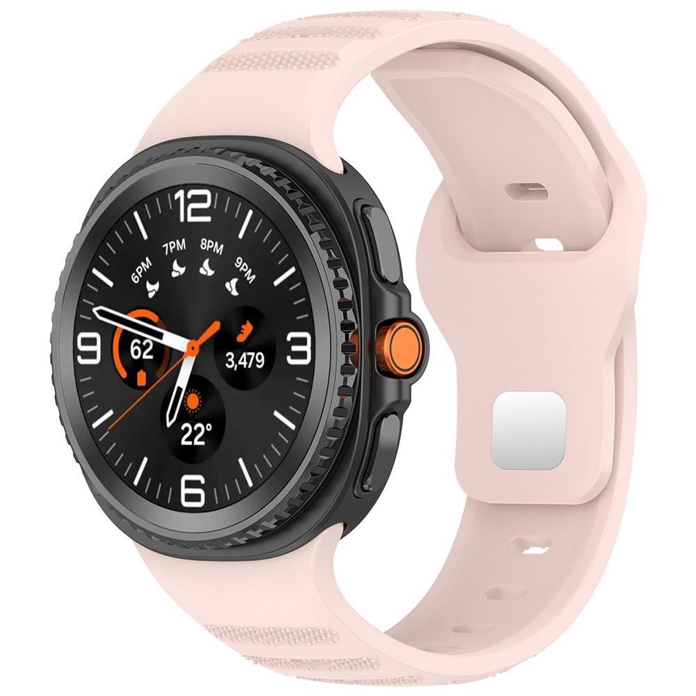 Каишка за Samsung Galaxy Watch8 40mm/Watch8 44mm/Watch8 Classic - Techsuit Watchband (W050) - Розов