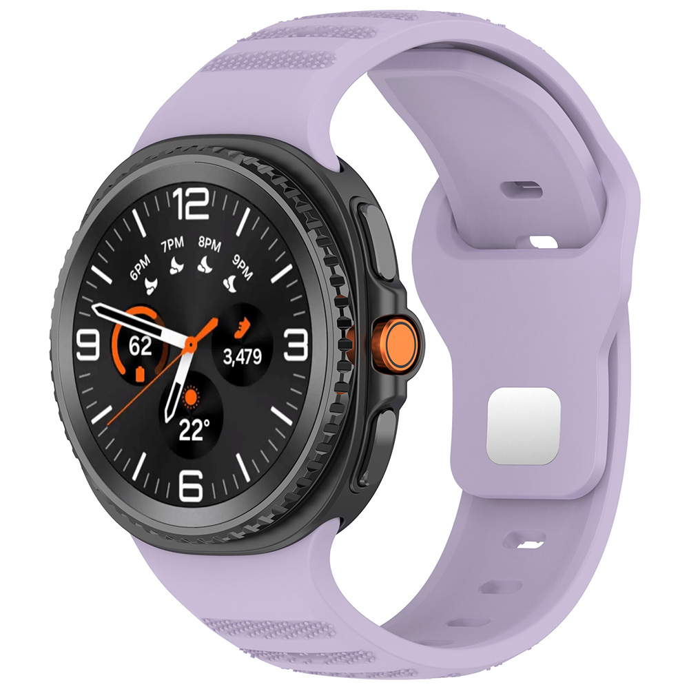 Каишка за Samsung Galaxy Watch8 40mm/Watch8 44mm/Watch8 Classic - Techsuit Watchband (W050) - Лилав
