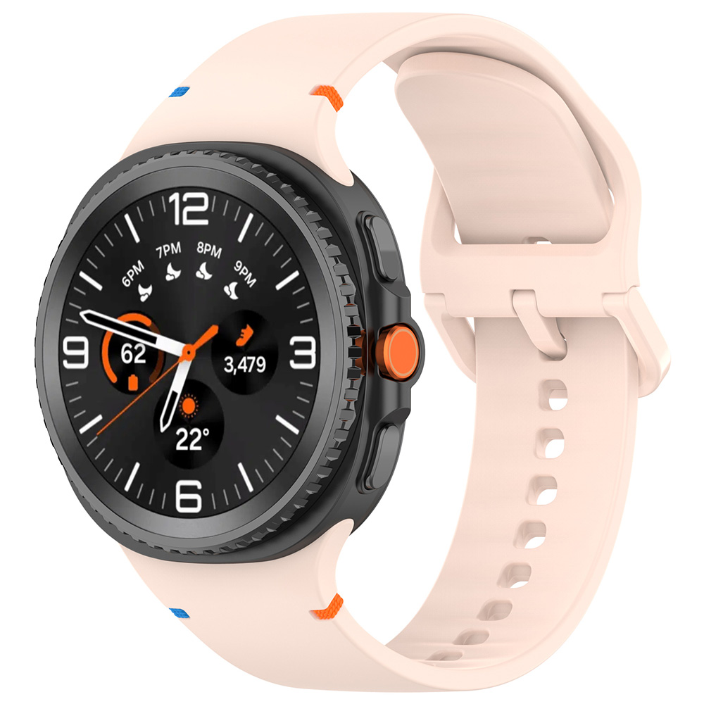 Каишка за Samsung Galaxy Watch8 40mm/Watch8 44mm/Watch8 Classic - Techsuit Watchband (W079) - Cream Puff