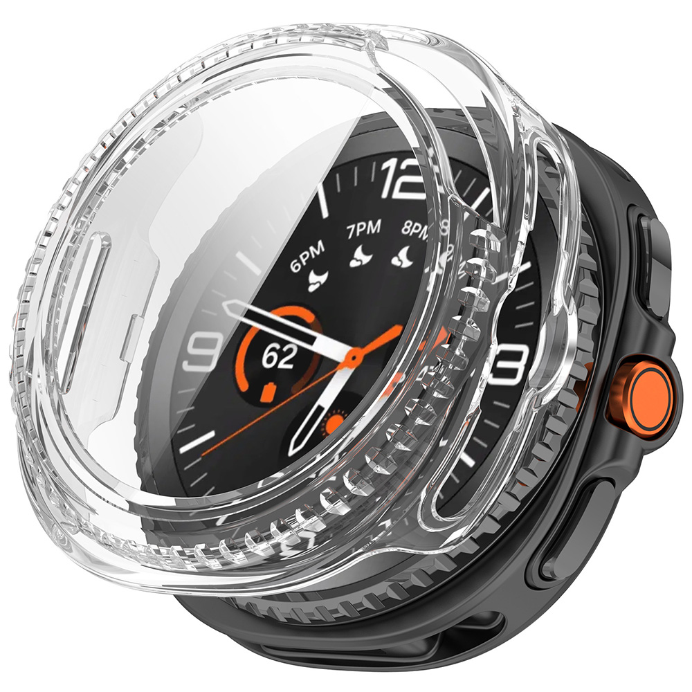 Калъф за Samsung Galaxy Watch8 Classic + калъф - Techsuit Defense360 Pro - Прозрачен