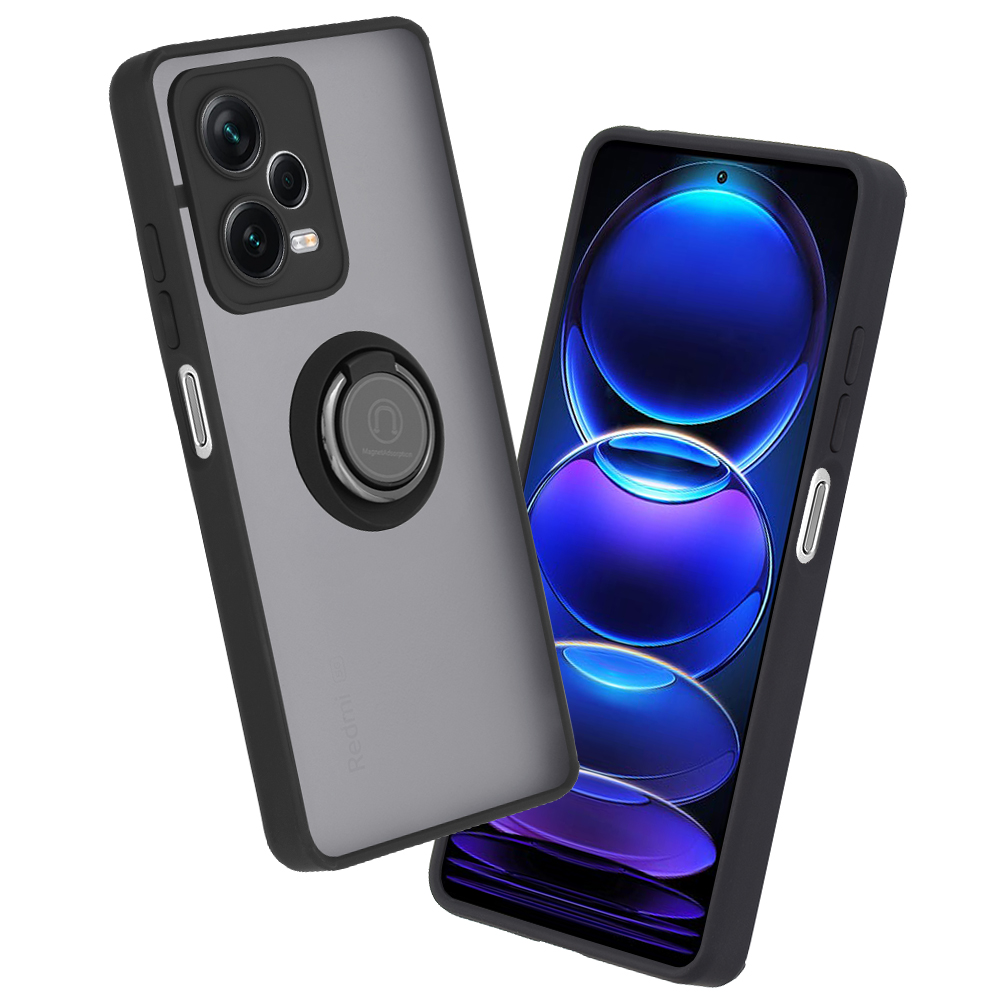 Калъф за Xiaomi Redmi Note 12 Pro+ - Techsuit Glinth - Черен