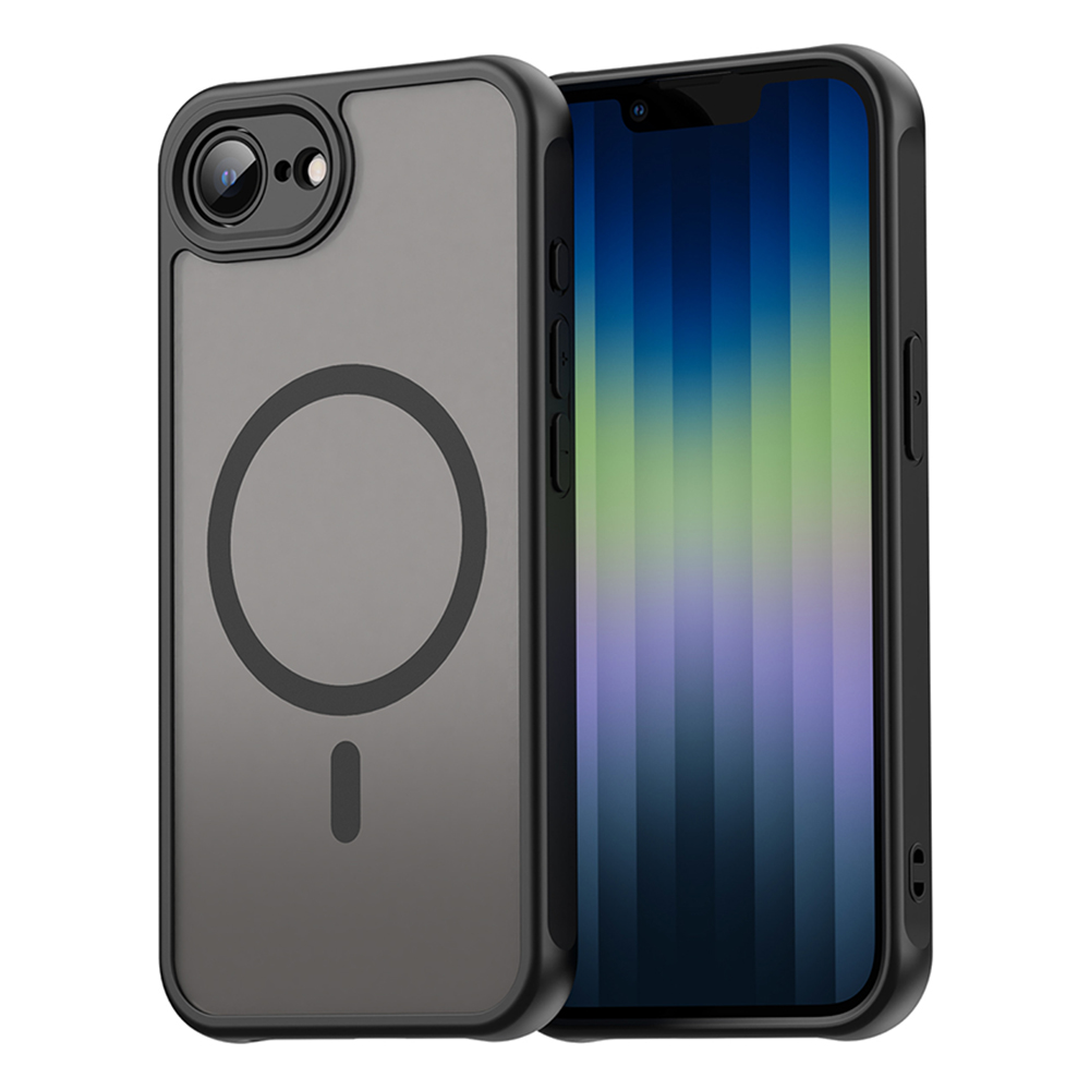 Калъф за iPhone 16e / iPhone 17e - Techsuit HaloFrost II MagSafe - Черен